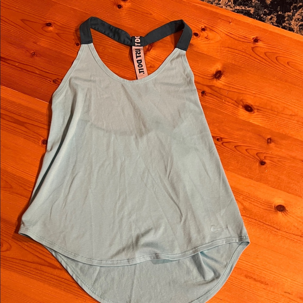 Nike Women's Light Blue Racerback Tank Top